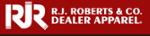 R.J. Roberts & Co. Dealer Apparel Promo Codes & Coupons